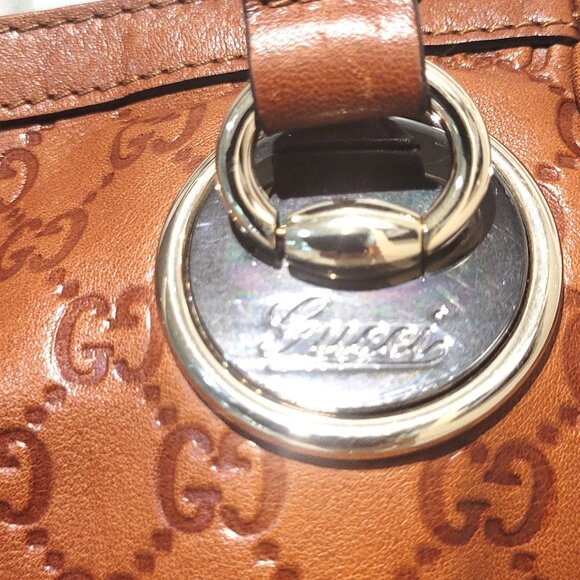 GG MONOGRAM LEAHTER EX LARGE TOTE BAG - Picture 5 of 17